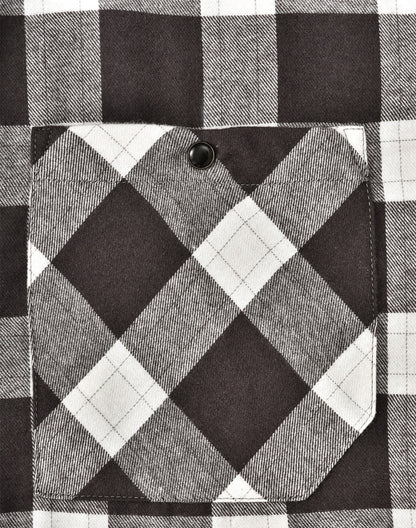 [WT11] Unisex Flannel Plaid Shirt