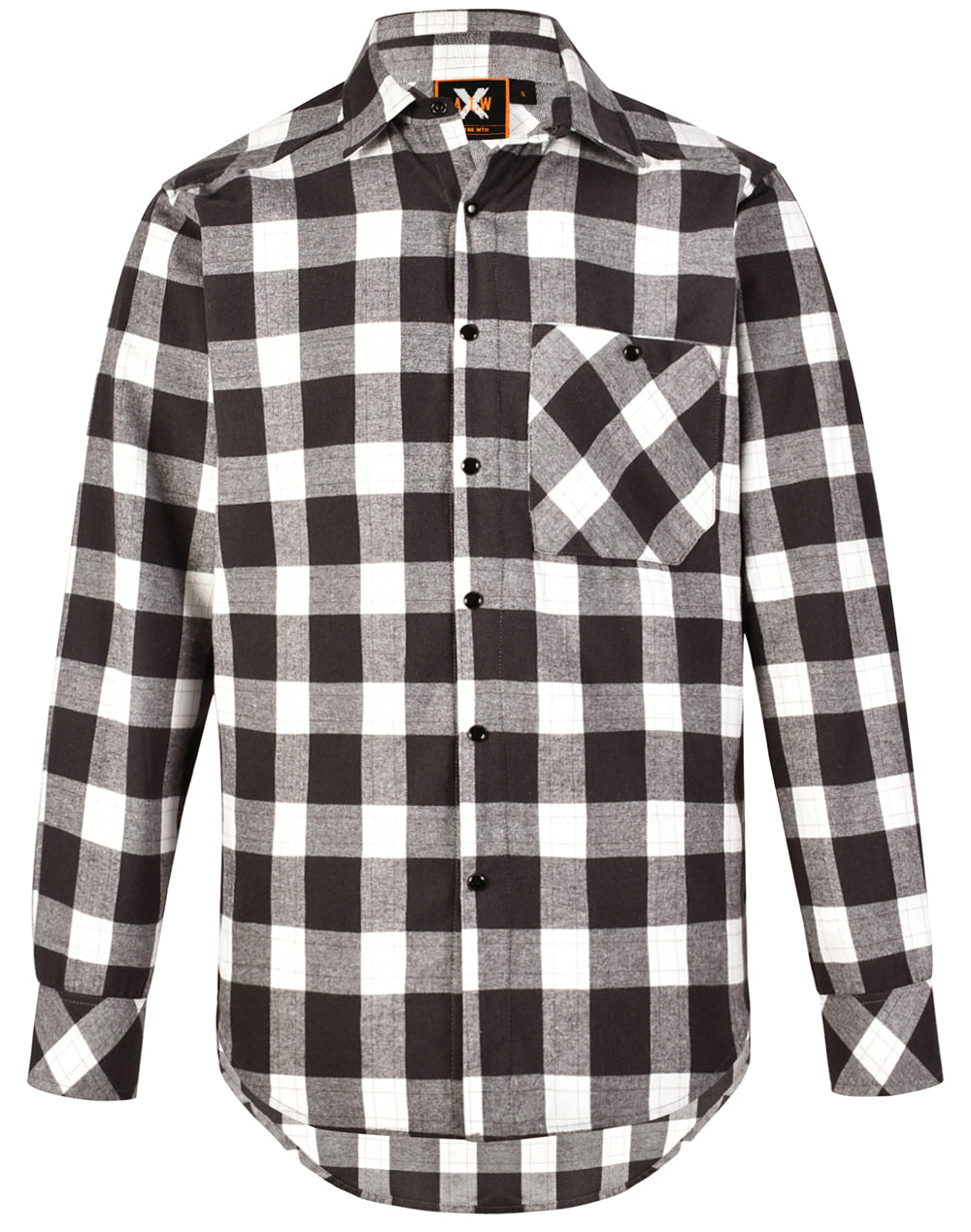 [WT11] Unisex Flannel Plaid Shirt