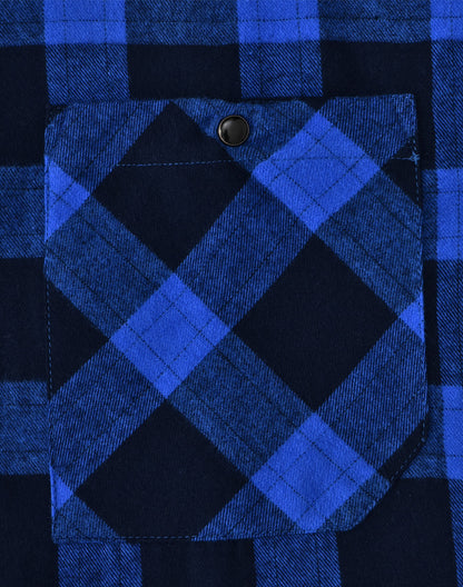 [WT11] Unisex Flannel Plaid Shirt