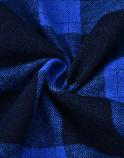 [WT11] Unisex Flannel Plaid Shirt