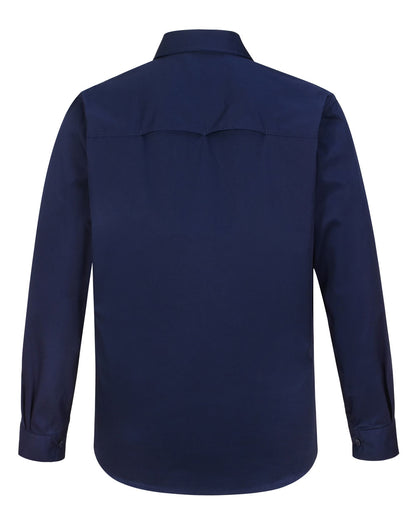 [WT12] Cool-Breeze Closed Front L/S Work Shirt