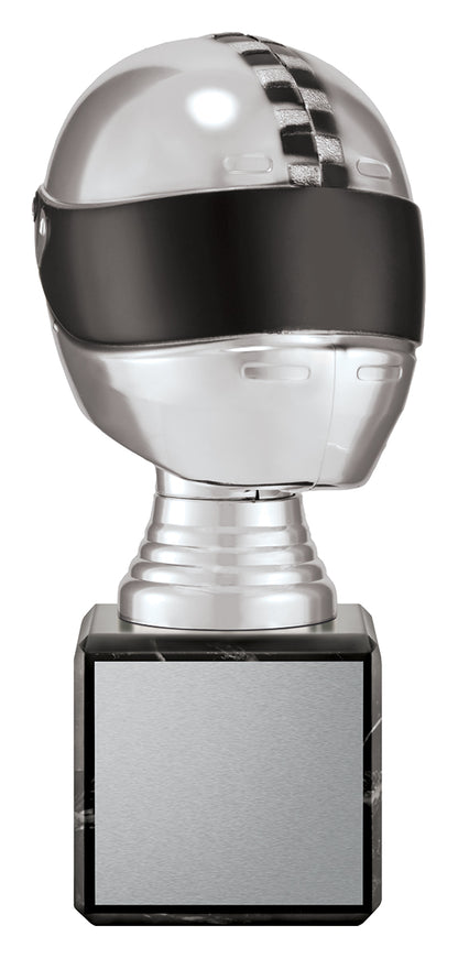 Silver 3D Helmet