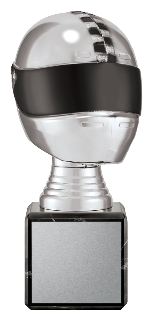 Silver 3D Helmet
