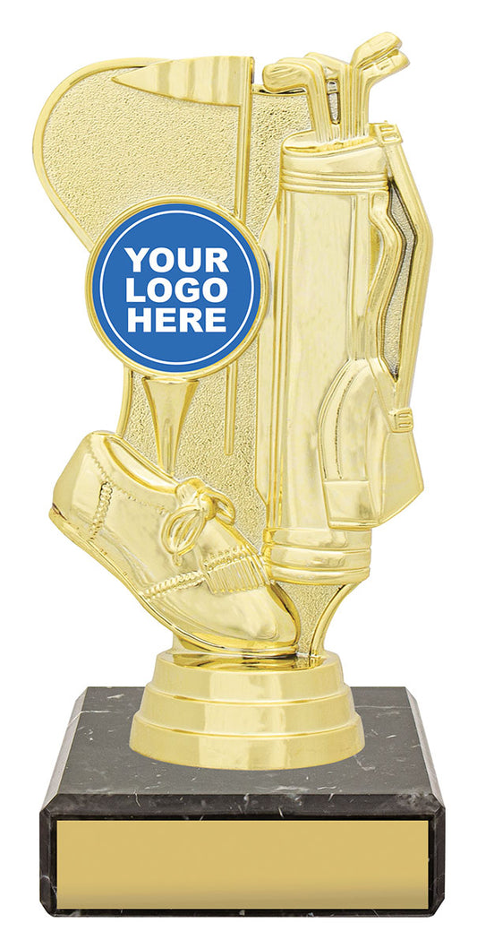 Figure Trophy - Golf Theme