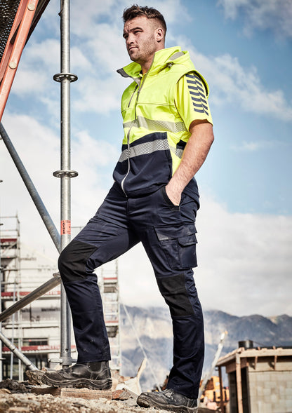 Unisex Hi Vis Streetworx 2 In 1 Stretch Softshell Jacket