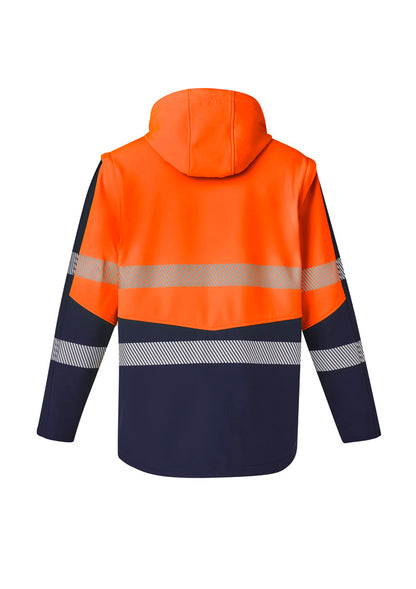 Unisex Hi Vis Streetworx 2 In 1 Stretch Softshell Jacket