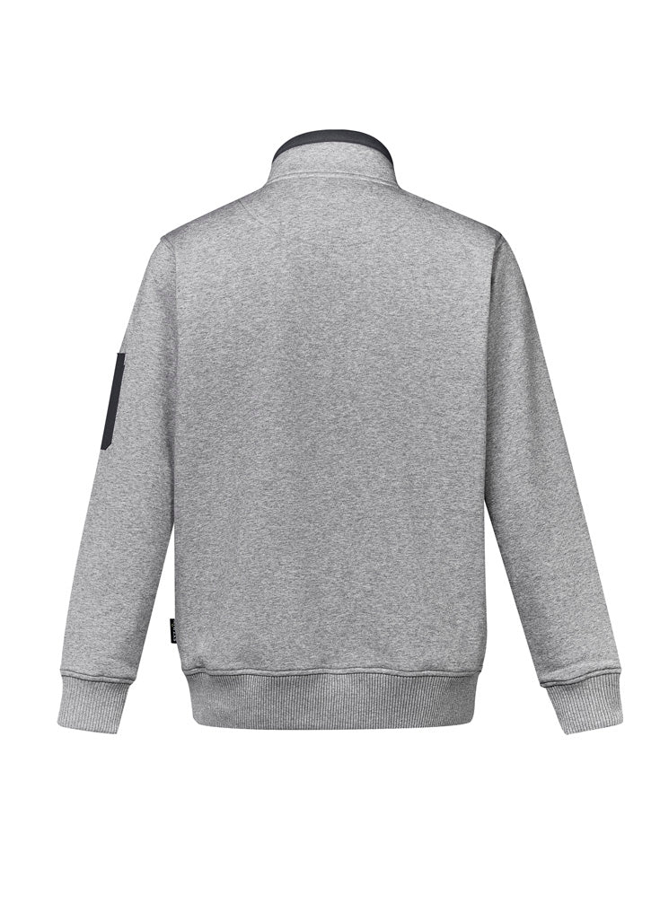 Unisex 1/4 Zip Brushed Fleece Pullover