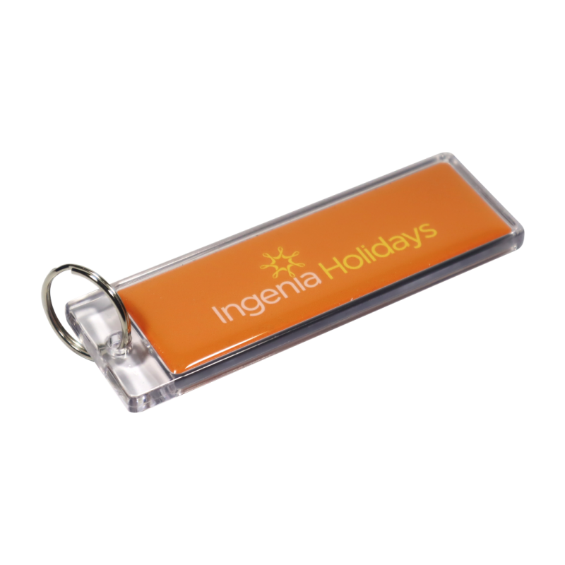 Acrylic Key Tag 110x35mm