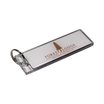 Acrylic Key Tag 110x35mm