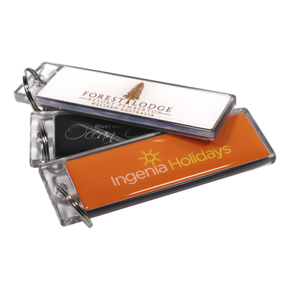 Acrylic Key Tag 110x35mm