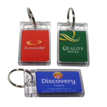 Acrylic Key Tag 60x35mm