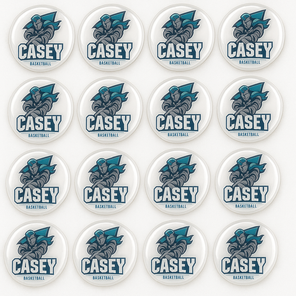 Resin Coated Label Sheets (round)