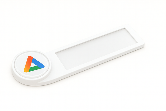 Reusable Name Badge with Dome Logo