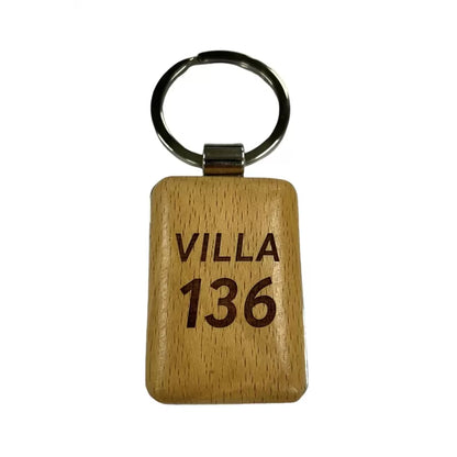 Wooden Key Tag 90x34mm